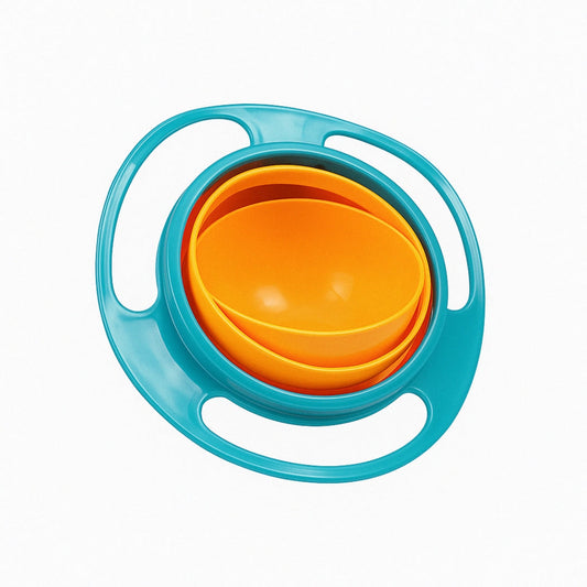Anti-Spill Gyroscopic Bowl – Stress-Free Snack for Baby