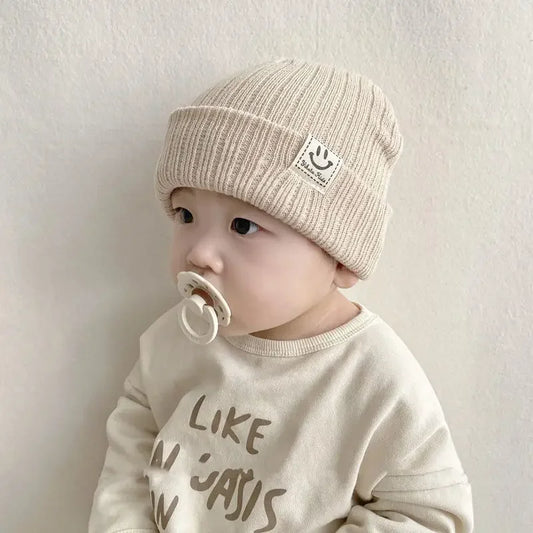 Bonnet en tricot pour enfants – Chaud et confortable (3 mois à 5 ans)