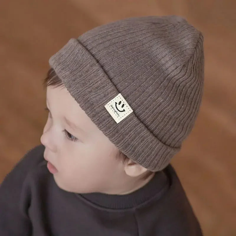 Bonnet en tricot pour enfants – Chaud et confortable (3 mois à 5 ans)