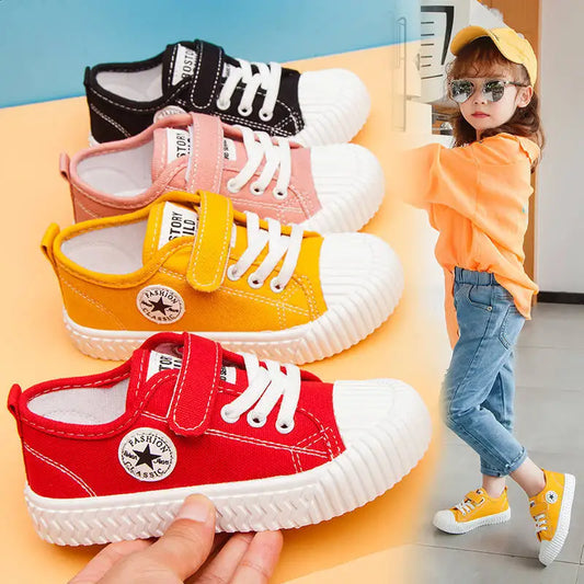 Chaussures Enfant en Toile – Souples, Confortables et Respirantes (Garçons & Filles, 7 à 13 ans)