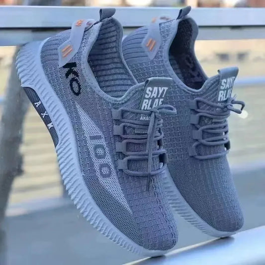 Chaussures hommes respirantes à semelle souple – Printemps & Automne – Antidérapantes et confortables