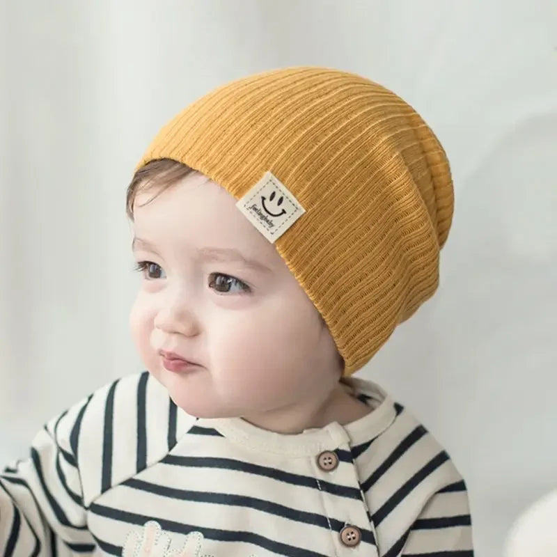 Bonnet en tricot pour enfants – Chaud et confortable (3 mois à 5 ans)